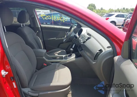 2011 Kia Sportage Lx from USA, damaged, VIN KNDPB3A21B7015594